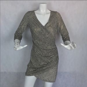 Adele Fado Dress Wrap Animal Print Made in Italy 6